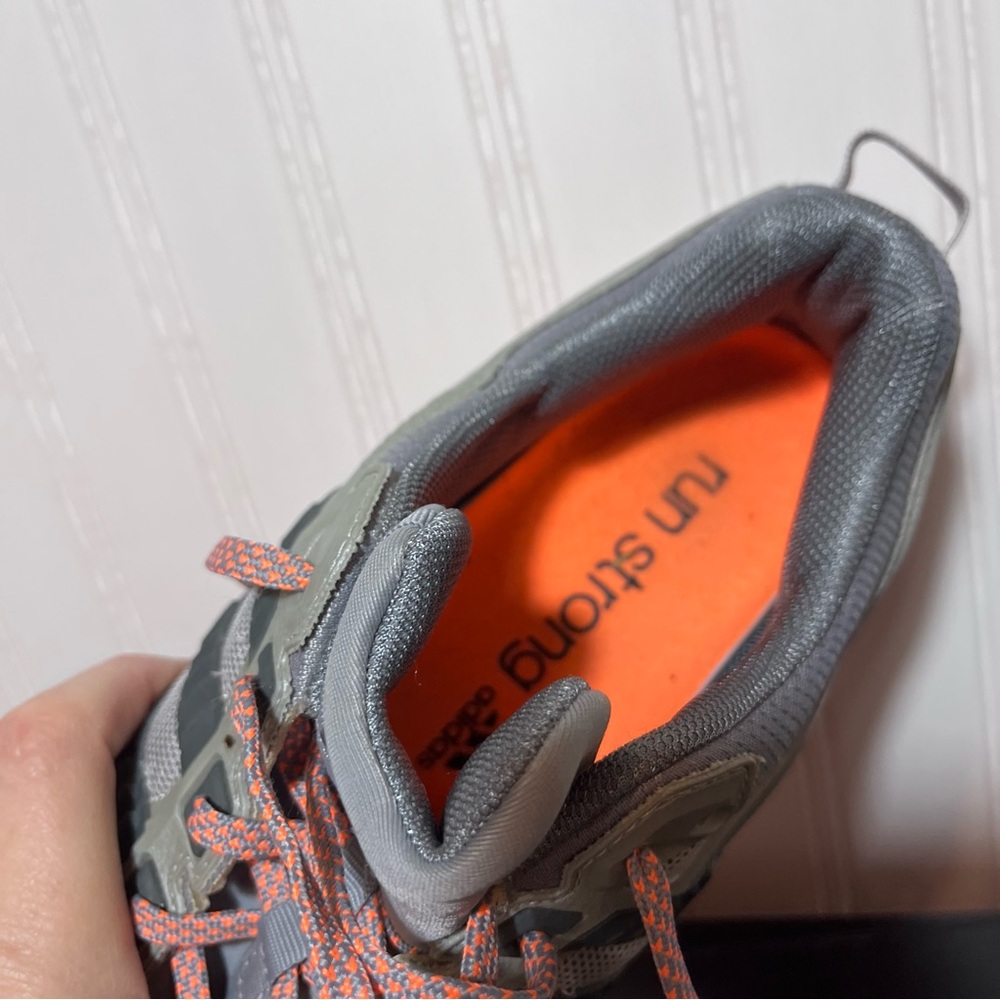 Adidas Kanadia TR 6 Trail Running Shoes Women’s 9.5 Gray Orange Gorpcore D66511 - Picture 4 of 14